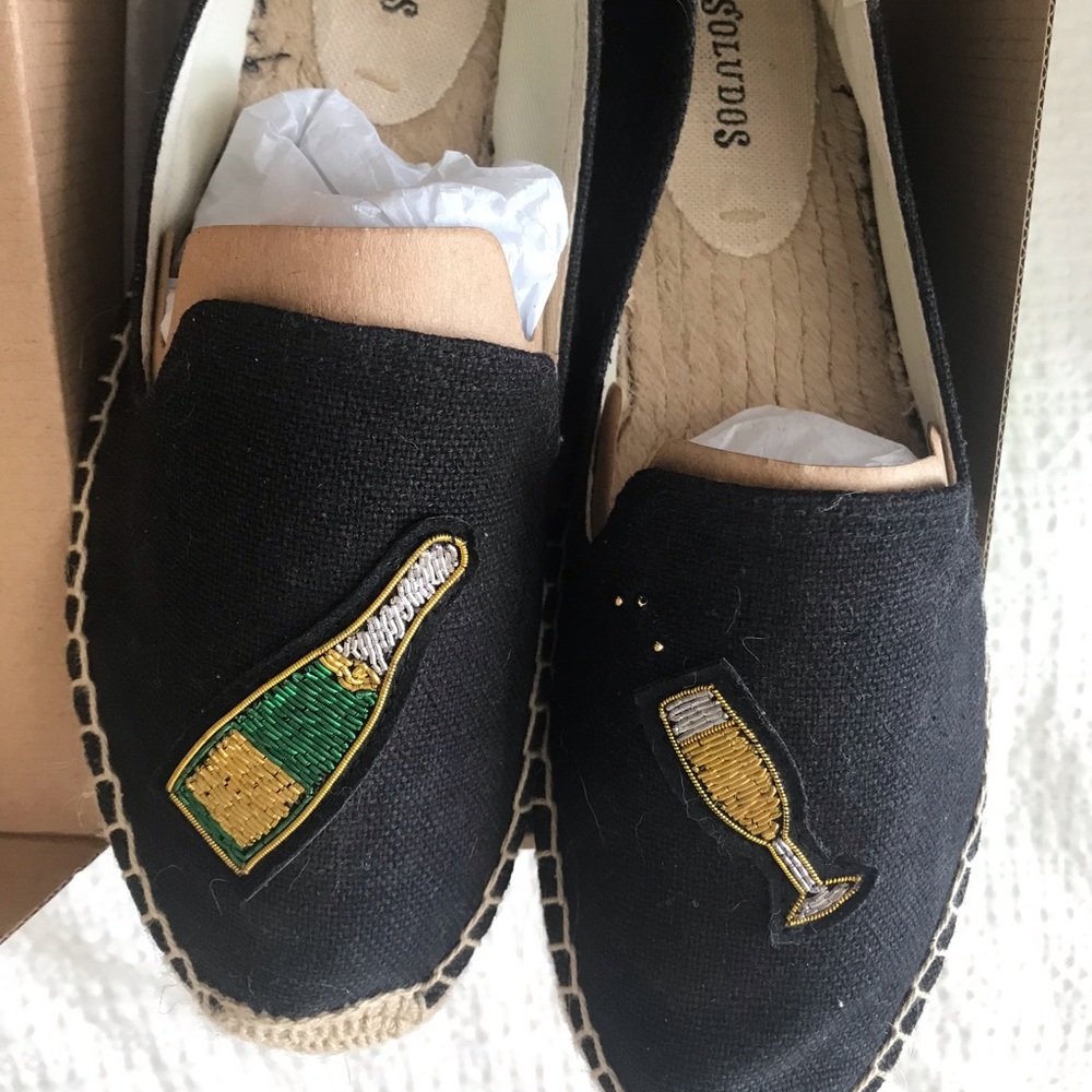 Soludos Champagne Espadrilles 8.5